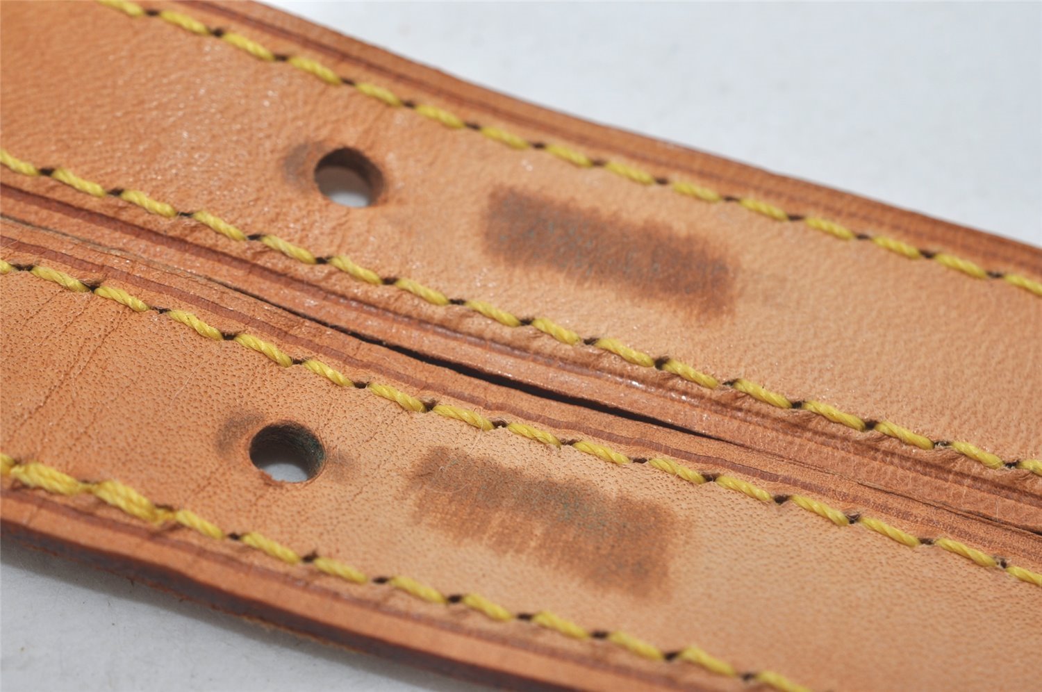 Authentic Louis Vuitton Leather Shoulder Strap For Bucket PM 27.6