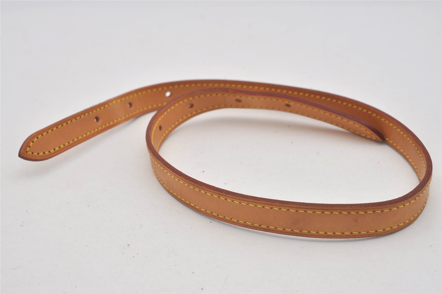 Authentic Louis Vuitton Leather Shoulder Strap For Bucket PM 27.6