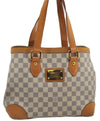 Authentic Louis Vuitton Damier Azur Hampstead PM N51207 Shoulder Tote Bag 3017F