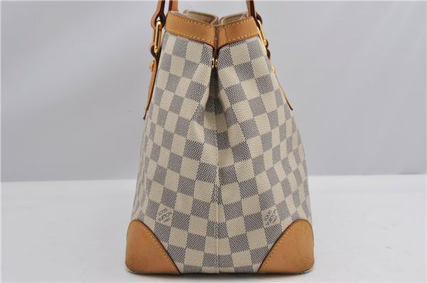 Authentic Louis Vuitton Damier Azur Hampstead PM N51207 Shoulder Tote Bag 3017F