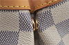 Authentic Louis Vuitton Damier Azur Hampstead PM N51207 Shoulder Tote Bag 3017F
