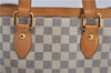 Authentic Louis Vuitton Damier Azur Hampstead PM N51207 Shoulder Tote Bag 3017F