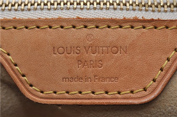 Authentic Louis Vuitton Damier Azur Hampstead PM N51207 Shoulder Tote Bag 3017F