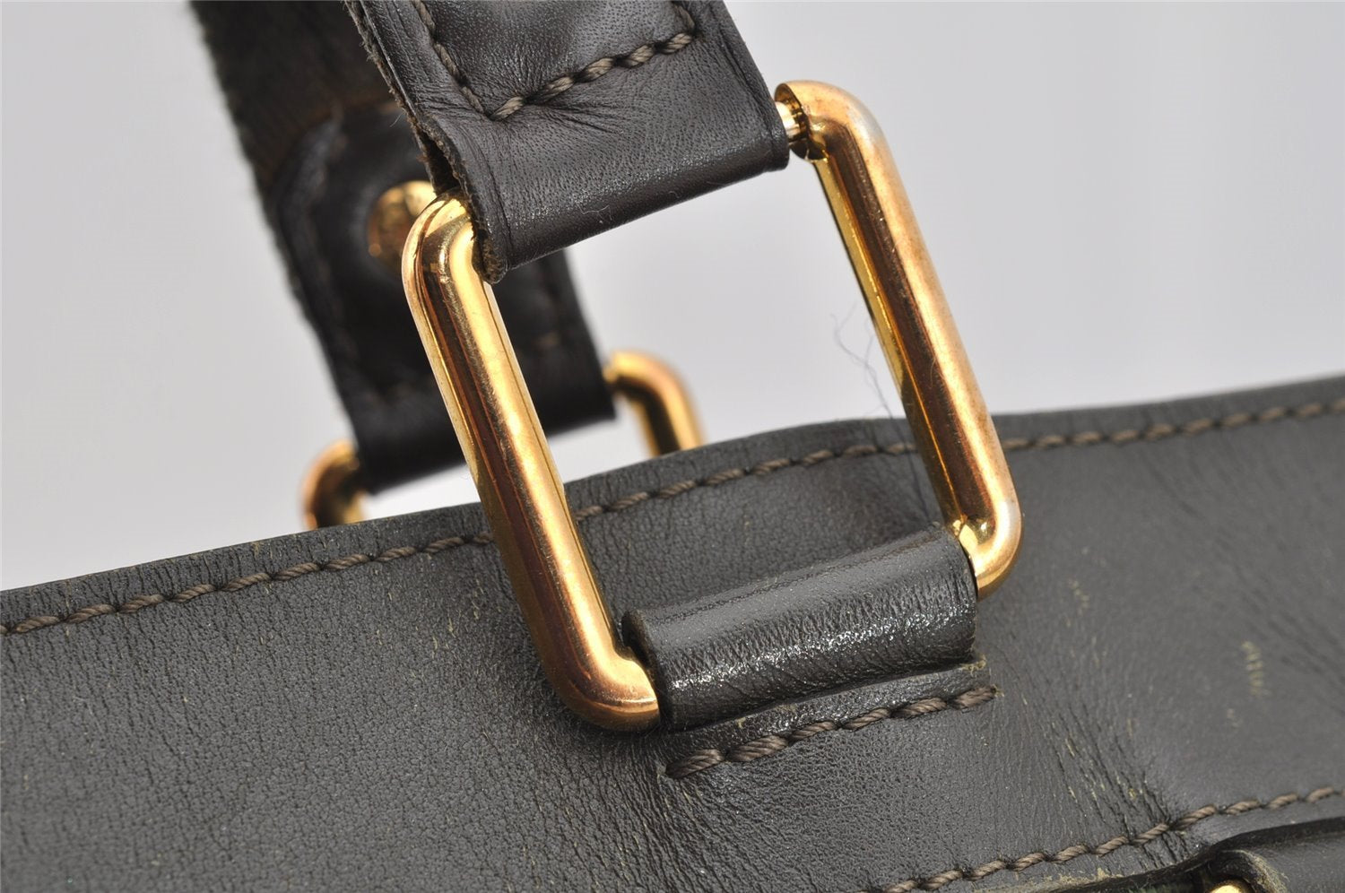 Authentic Louis Vuitton Monogram Mini Lucille GM Tote Bag M92681 Green LV 3018I