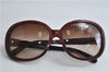 Authentic CHANEL Sunglasses Check Design CoCo Mark Plastic 5176-A Red 3020D