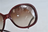 Authentic CHANEL Sunglasses Check Design CoCo Mark Plastic 5176-A Red 3020D