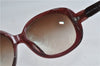 Authentic CHANEL Sunglasses Check Design CoCo Mark Plastic 5176-A Red 3020D