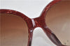 Authentic CHANEL Sunglasses Check Design CoCo Mark Plastic 5176-A Red 3020D