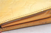 Authentic Louis Vuitton Vernis Lexington Hand Bag Pouch Yellow M91056 LV 3020E