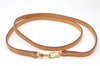 Authentic Louis Vuitton Leather Shoulder Strap Beige 46.9" LV 3021E