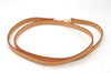 Authentic Louis Vuitton Leather Shoulder Strap Beige 46.9" LV 3021E