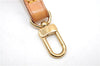 Authentic Louis Vuitton Leather Shoulder Strap Beige 46.9" LV 3021E