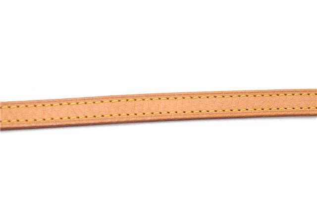 Authentic Louis Vuitton Leather Shoulder Strap Beige 46.9