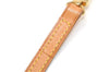 Authentic Louis Vuitton Leather Shoulder Strap Beige 46.9" LV 3021E