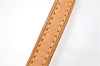 Authentic Louis Vuitton Leather Shoulder Strap Beige 46.9" LV 3021E