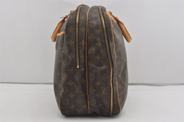 Authentic Louis Vuitton Monogram Alize 24 Heures Boston Hand Bag M41399 LV 3021I