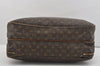 Authentic Louis Vuitton Monogram Alize 24 Heures Boston Hand Bag M41399 LV 3021I