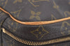 Authentic Louis Vuitton Monogram Alize 24 Heures Boston Hand Bag M41399 LV 3021I