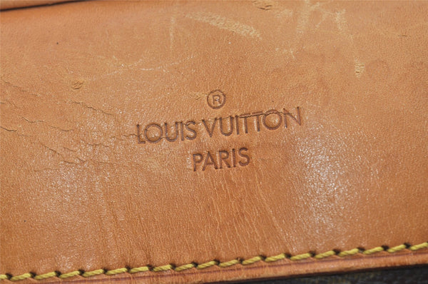 Authentic Louis Vuitton Monogram Alize 24 Heures Boston Hand Bag M41399 LV 3021I