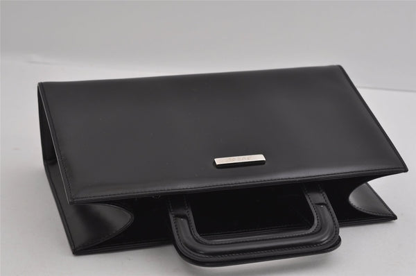 Authentic GUCCI Vintage 2in1 Hand Bag Vinyl Leather Clear 3022I