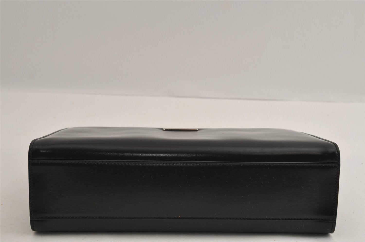 Authentic GUCCI Vintage 2in1 Hand Bag Vinyl Leather Clear 3022I