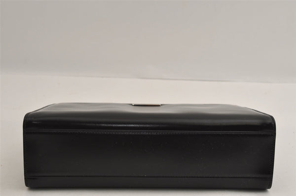 Authentic GUCCI Vintage 2in1 Hand Bag Vinyl Leather Clear 3022I