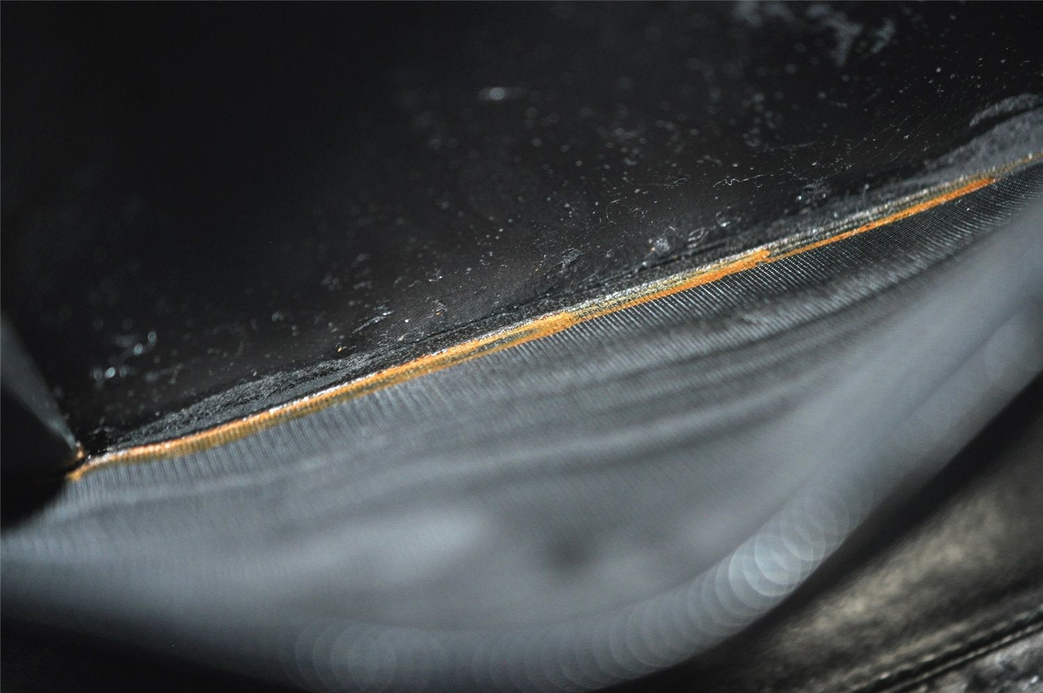 Authentic GUCCI Vintage 2in1 Hand Bag Vinyl Leather Clear 3022I