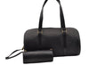 Authentic Louis Vuitton Epi Soufflot Black Hand Bag M52222 LV 3023I