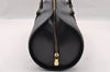 Authentic Louis Vuitton Epi Soufflot Black Hand Bag M52222 LV 3023I