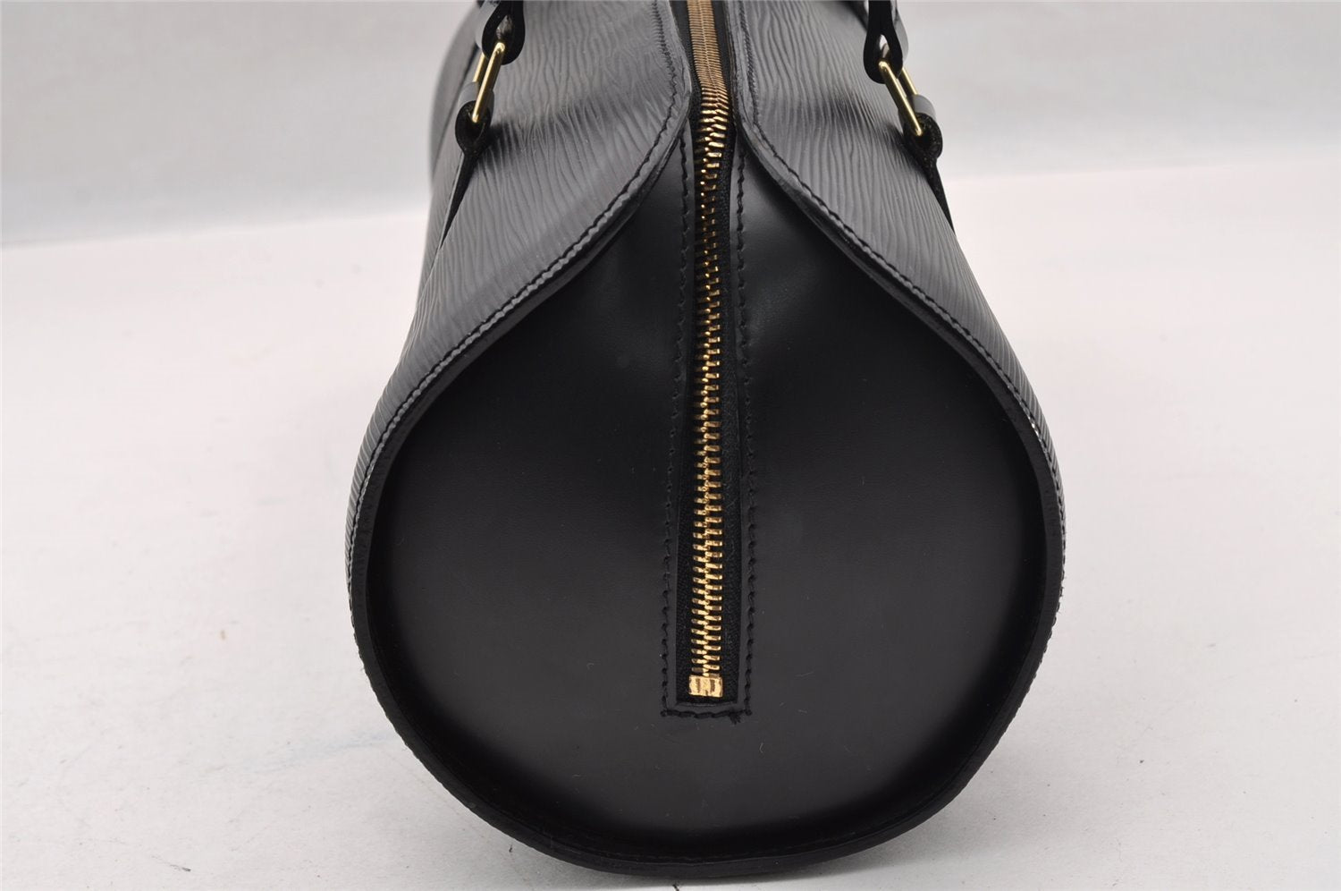 Authentic Louis Vuitton Epi Soufflot Black Hand Bag M52222 LV 3023I
