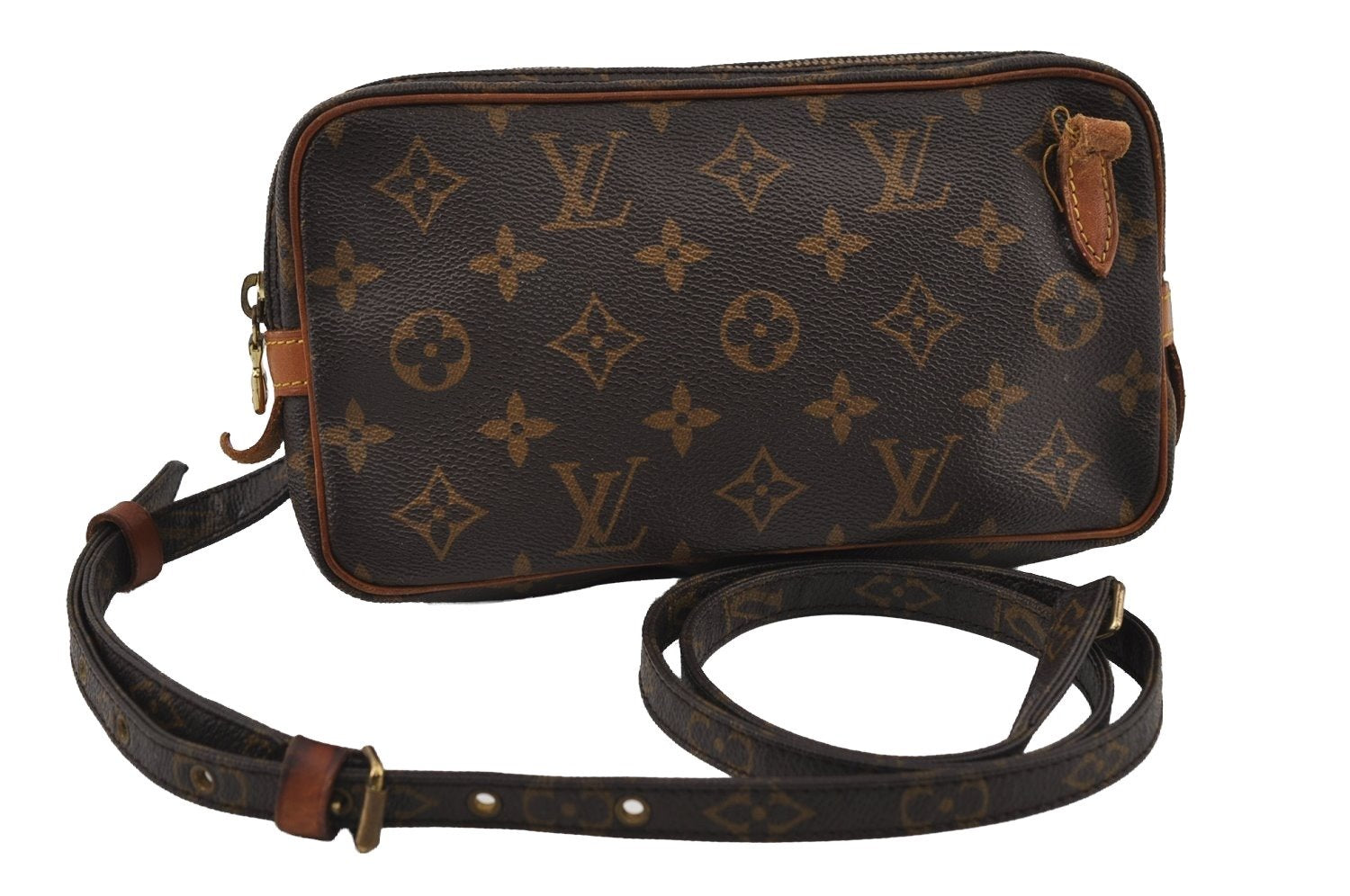 Auth Louis Vuitton Monogram Marly Bandouliere Shoulder Bag M51828 LVJunk 3027I