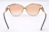 Authentic YVES SAINT LAURENT Sunglasses Titanium 31-3601 Gold Brown 3028C