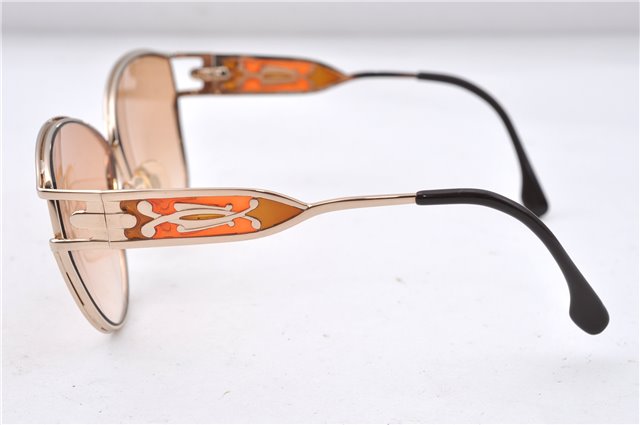 Authentic YVES SAINT LAURENT Sunglasses Titanium 31-3601 Gold Brown 3028C