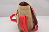 Auth Louis Vuitton Antigua Buzas PM Shoulder Cross Bag Beige Red M40041 LV 3028I