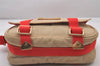 Auth Louis Vuitton Antigua Buzas PM Shoulder Cross Bag Beige Red M40041 LV 3028I