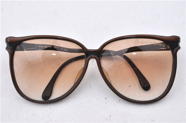 Authentic YVES SAINT LAURENT Sunglasses Plastic 31-4505 Brown 3029C