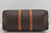 Authentic Louis Vuitton Monogram Keepall Bandouliere 45 M41418 Boston Bag 3031I