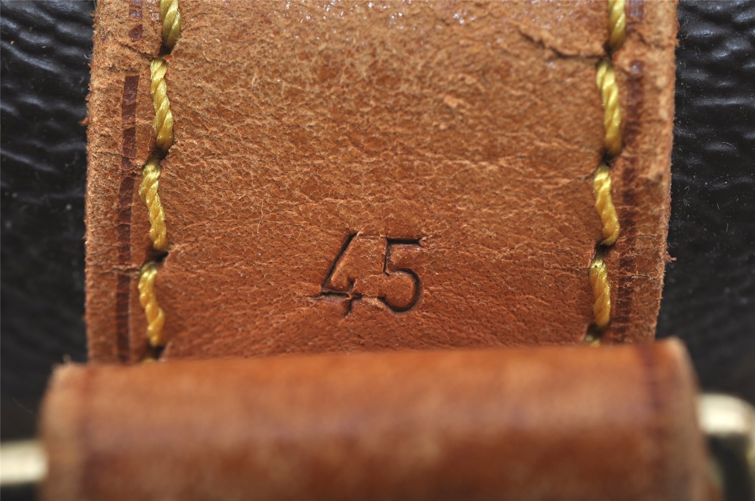 Authentic Louis Vuitton Monogram Keepall Bandouliere 45 M41418 Boston Bag 3031I