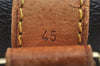 Authentic Louis Vuitton Monogram Keepall Bandouliere 45 M41418 Boston Bag 3031I