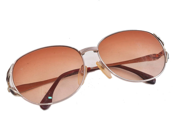 Authentic YVES SAINT LAURENT Vintage Sunglasses Titanium Pink Gold 3031C