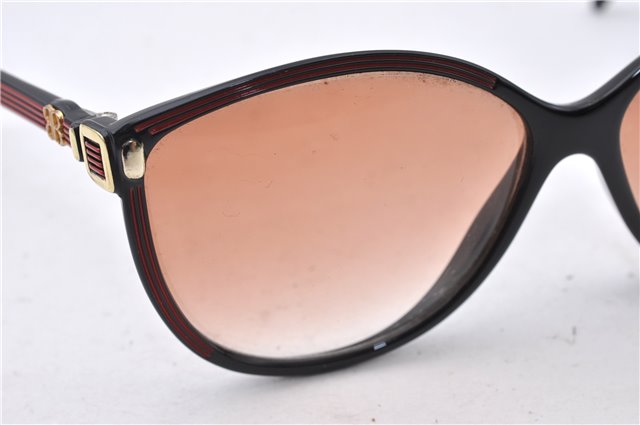 Authentic BALENCIAGA Vintage Sunglasses Plastic Black Red 3032C