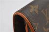Auth Louis Vuitton Monogram Pochette Florentine Pouch Waist Bag M51855 LV 3035F