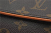 Auth Louis Vuitton Monogram Pochette Florentine Pouch Waist Bag M51855 LV 3035F