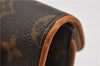 Auth Louis Vuitton Monogram Pochette Florentine Pouch Waist Bag M51855 LV 3035F