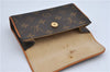 Auth Louis Vuitton Monogram Pochette Florentine Pouch Waist Bag M51855 LV 3035F