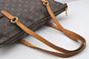 Authentic Louis Vuitton Monogram Totally MM Shoulder Tote Bag M41015 LV 3035I