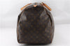 Authentic Louis Vuitton Monogram Keepall 55 Travel Boston Bag M41424 LV 3036F