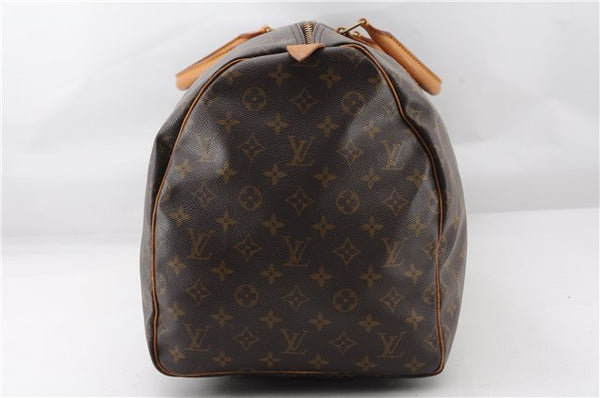 Authentic Louis Vuitton Monogram Keepall 55 Travel Boston Bag M41424 LV 3036F