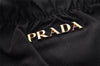 Authentic PRADA Nylon Tessuto Leather Shoulder Cross Body Bag Purse Black 3037I