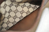 Authentic GUCCI Shoulder Tote Bag GG Canvas Leather 34339 Brown 3038D